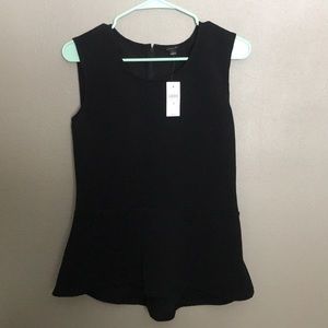 NWT Textured Anne Taylor Peplum Tank